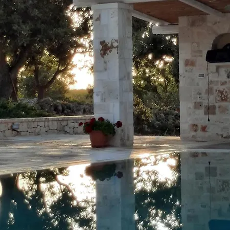 Trullo Mont Bell Con Giardino E Piscina Privata 度假居 塞尔瓦·迪·法萨诺