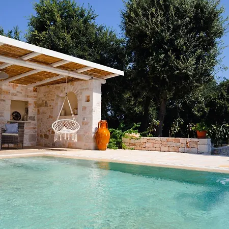 Trullo Mont Bell Con Giardino E Piscina Privata 塞尔瓦·迪·法萨诺